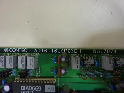 USED CONTEC AD16-16U(PC) EH
