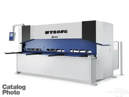 Used WYSONG MB10-157 Power Squaring Shears (Inch) Illinois US | Perfection Global, LLC. #164353