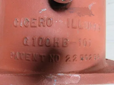 Brad Foote G100HB-101 Gear Box Speed Reducer 35:1 Ratio 1-3/8" OD Infeed Shaft