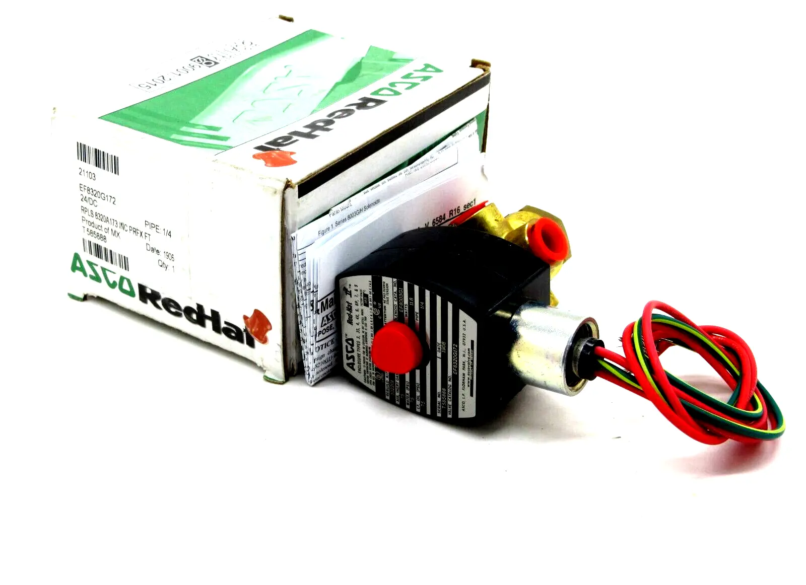 NEW ASCO EF8320G172 SOLENOID VALVE