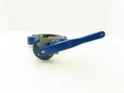 Keystone AR2 805 Lug Butterfly Valve 6" w/Handle CF8M Disc 175 PSI