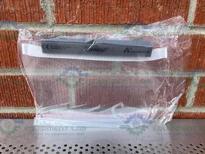 NEW BOX OF 100 - ALPHA PROTECH CRITICAL COVER 2807 DISPOSABLE CLEAR FULL FACE SHIELD