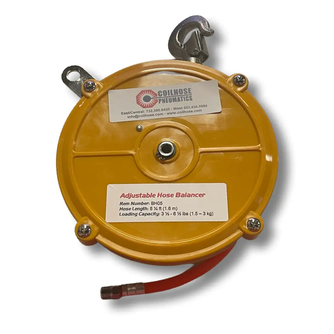 Coilhose Pneumatics Mechanical Adjustable Hose Balancer 2-4.5 lbs Working Range