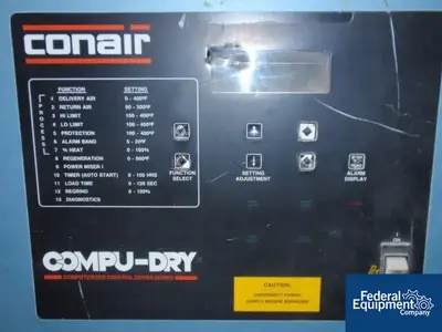 USED Conair Group Conair Dehumidifying Hopper Dryer, Model D16A4000000S