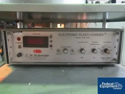 USED Brabender Technologie BRABENDER PLASTI CORDER, MODEL V300