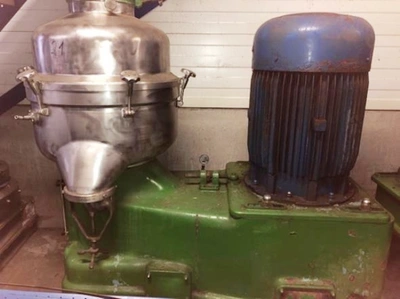 Alfa-Laval FEUX 412T-31C nozzle centrifuge, 316SS.