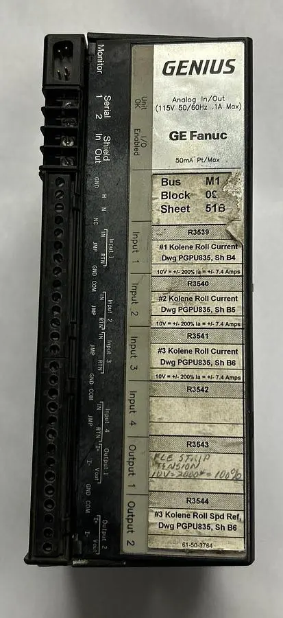 USED GE FANUC IC660ELA100A