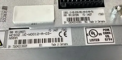 USED Indramat HCS02.1E-W0012-A-03-NNNN