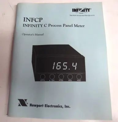New | in-Stock Newport Electronics Infinity C Process Panel Meter Meters - Misc California US | ANACAPA EQUIPMENT BROKERS, INC #77994