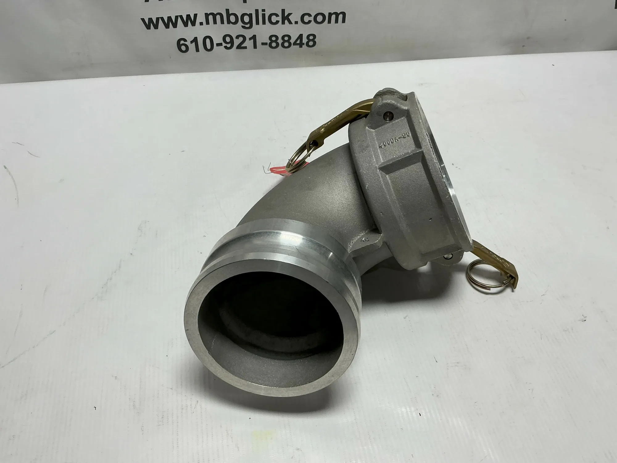 Dixon 400DA-90AL Female Camlock x 4″ Male Camlock 90 Degree Elbow