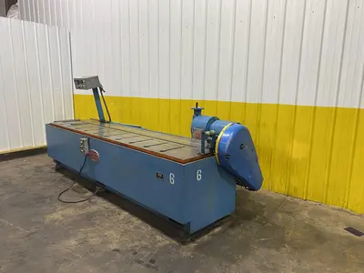 10 STAND X 1.5" YODER ROLLFORMER BASE WITH DRIVE MOTOR: STOCK #17003