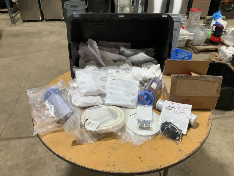 Used MIXED LOT OF BREWERS FILTERS, BREW BAGS, AND OTHER ITEMS Food, Restaurant, & Bakery Parts & Accessories Michigan US | Miedema Asset Management Group #1761566