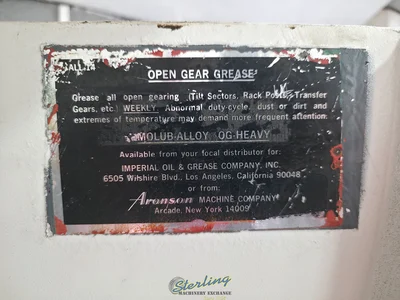 Used ARONSON GE500E-47 Welding Positioners California US | Sterling Machinery Exchange #1467326
