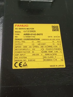USED 2018 FANUC A06B-0143-B075