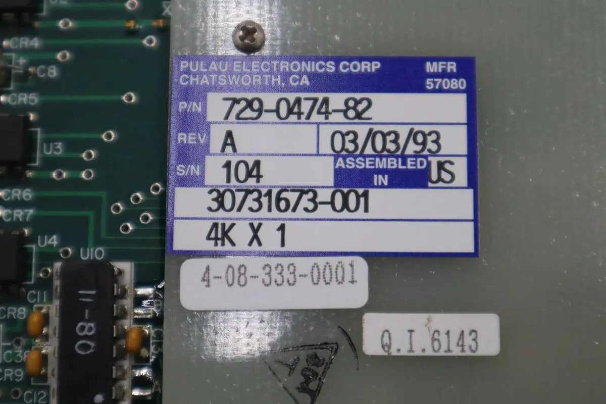 NEW OPEN BOX Honeywell 30731673-501 Core Memory Card PLC Rack Circuit Board G647