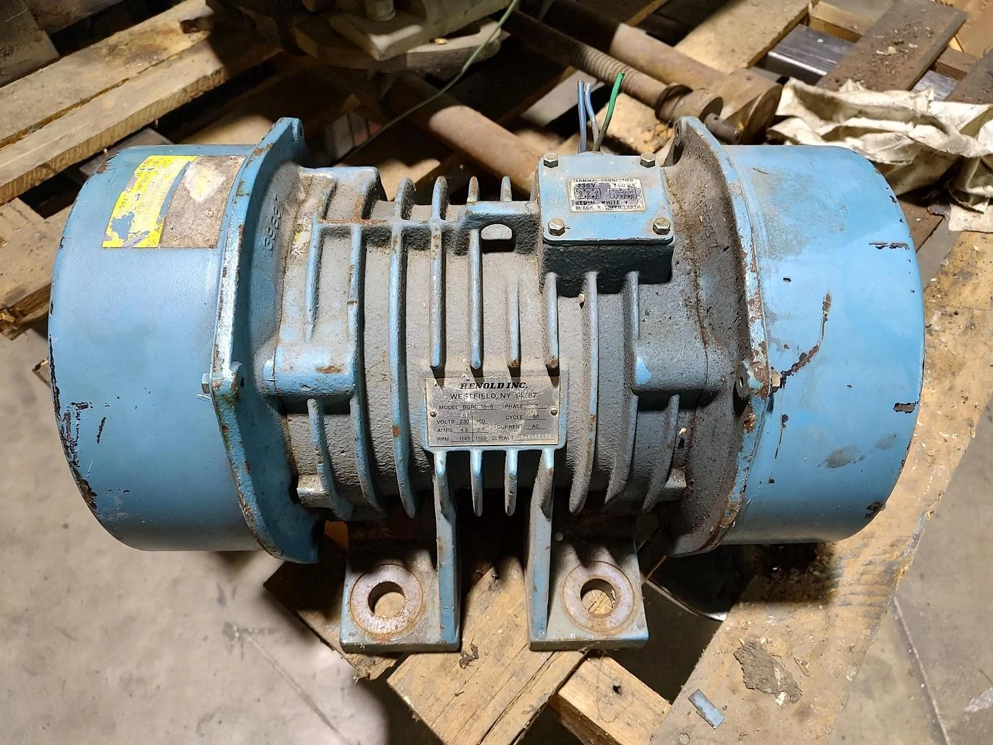 Used Renold BGRC 18-6 Motors (misc) Kentucky US | Edwards Industrial Repair #1210656