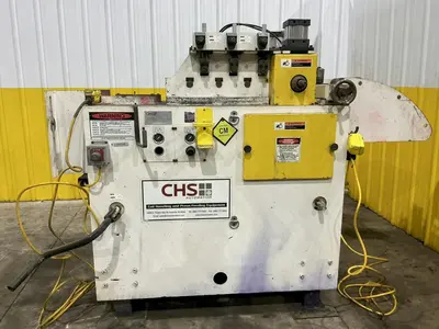 USED CHS PTS-300-7-12BRAND: CHSYEAR: 2012DESCRIPTION: CHS COIL STRAIGHTENER - PULL THRU - 12" WIDE X .156"