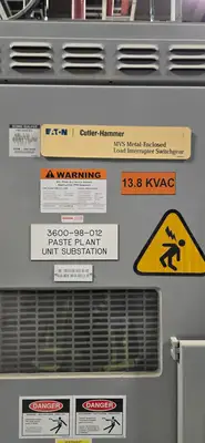 Used EATON CUTLER-HAMMER MVS Switchgears British Columbia CA | Lenmark #1426970