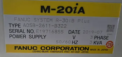 Used 2019 FANUC M-20IA/35M + R-30IB PLUS Robots Michigan US | iGAM Industrial Marketplace #977946