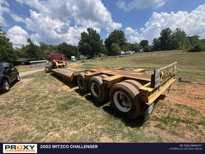 Used 2003 WITZCO CHALLENGER Lowboy Trailers North Carolina US | Proxy Equipment #1380480