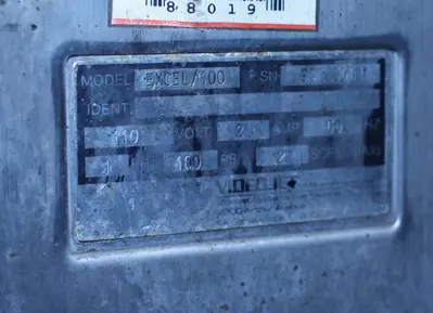 USED VIDEOJET EXCEL SERIES 100