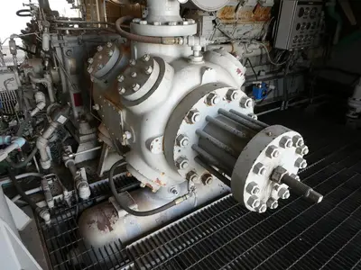 D602 2-Stage Reciprocating Compressor Package w/ 810HP CAT G3512LE Engine