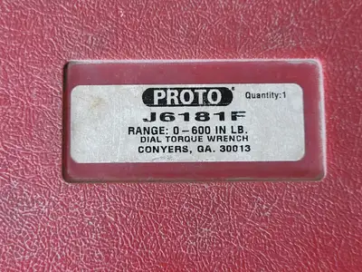 Used PROTO J6181F Power & Hand Tools (Misc) British Columbia CA | Lenmark #278925
