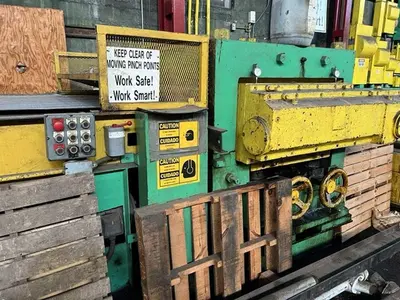 60" x 0.250" x 45,000 LB WEAN/MCKAY CUT TO LENGTH LINE