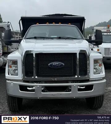 Used 2016 FORD F-750 Dump trucks Pennsylvania US | Proxy Equipment #1379107