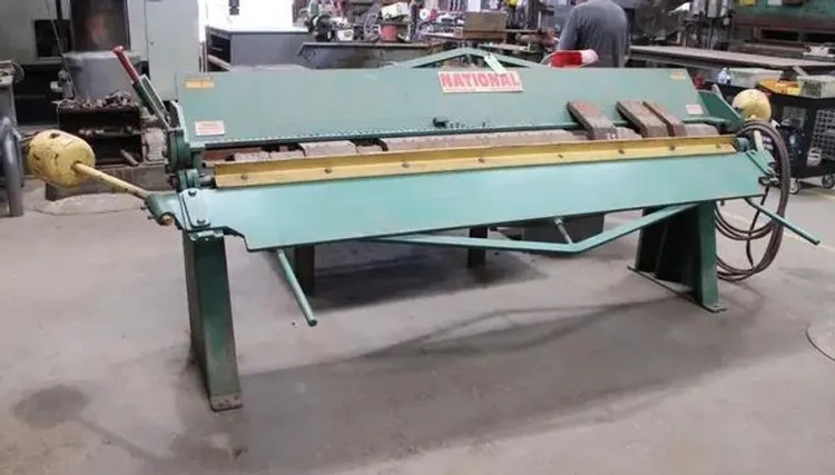 Used NATIONAL _UNKNOWN_ Box & Pan Brakes including Finger Ohio US | Yoder Brothers machinery #1295617