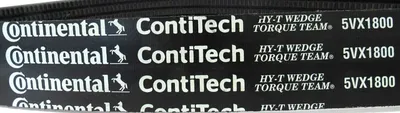 NEW CONTINENTAL CONTITECH 5VX1800 BELT 180"x 5/8" 4/5VX1800