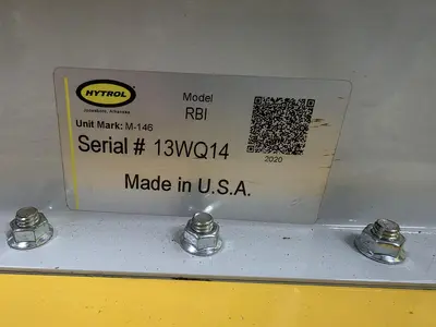 Used 2020 HYTROL RBI BELT CONVEYOR Belt Conveyors Wisconsin US | Packer City Sales #1321573