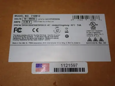 New | in-Stock NTRON 716M12 Network Switches Ohio US | HGR 24 #1129823