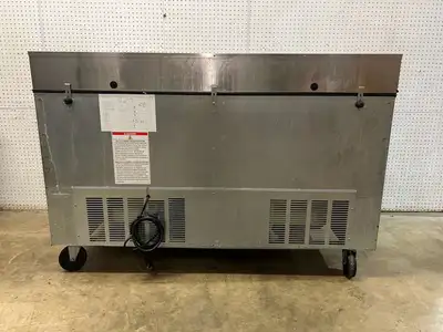 Used Hoshizaki Used 60" Hoshizaki WR60B Steelheart Stainless Steel 2 Door Worktop Refrigerator - TH1 Worktop Refrigerators Illinois US | Falcon Restaurant Supply #1374921