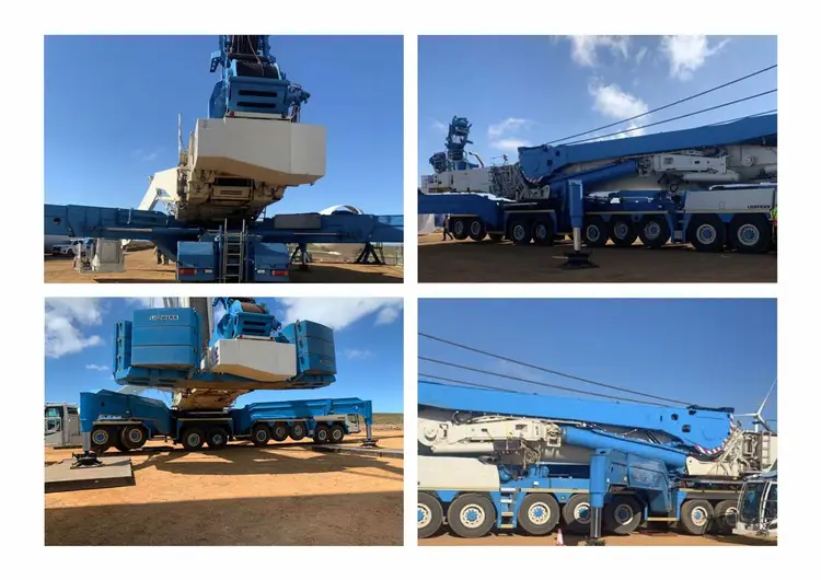 Used 2009 LIEBHERR LTM 11200 Rough Terrain Cranes Texas US | Uriquip #1421143