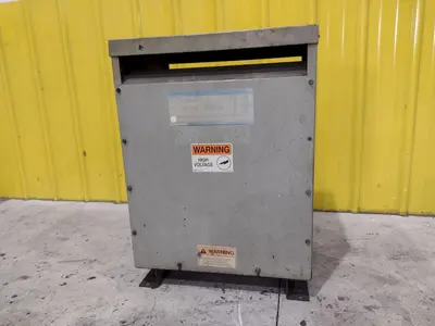 45 KW GENERAL ELECTRIC 480 <-> 240 VOLT TRANSFORMER: STOCK #23365