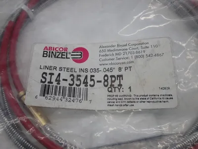New | in-Stock ABICOR BINZEL SI435458PT Welding Torches Ohio US | HGR 24 #755717