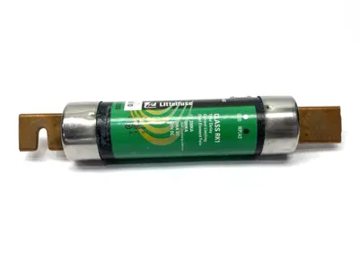 USED LITTELFUSE INDICATOR TIME DELAY FUSE CLASS RK1 600VAC 200A