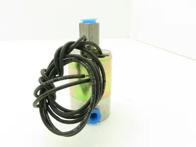 Honeywell Skinner V5L56030 Solenoid Valve 3-Way NO 120VDC 75 PSI 1/4" 1/8" NPT