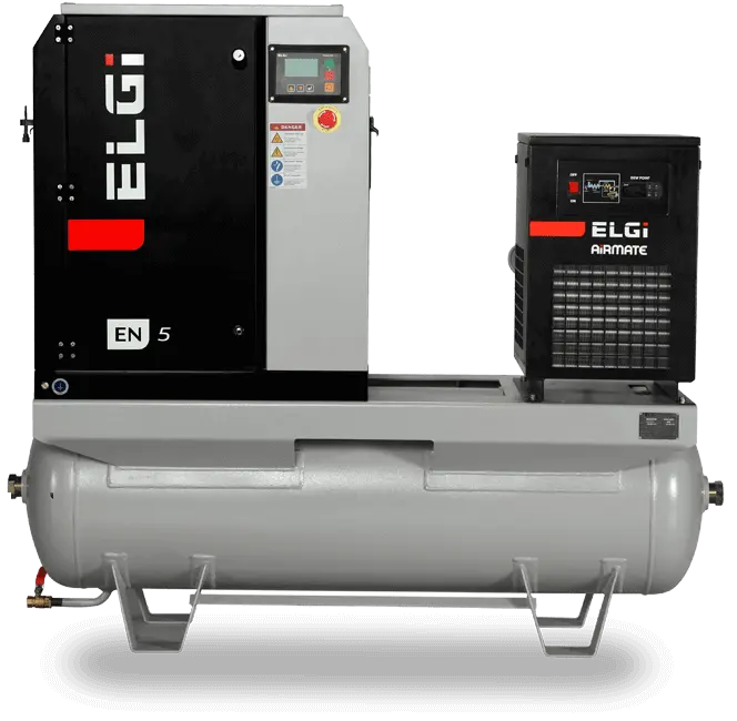 New | in-Stock 2026 ELGI 4 HP - 20 HP EN SERIES Rotary Screw & Sliding Vane Air Compressors Pennsylvania US | Iron Exchange Equipment Solutions #1353923