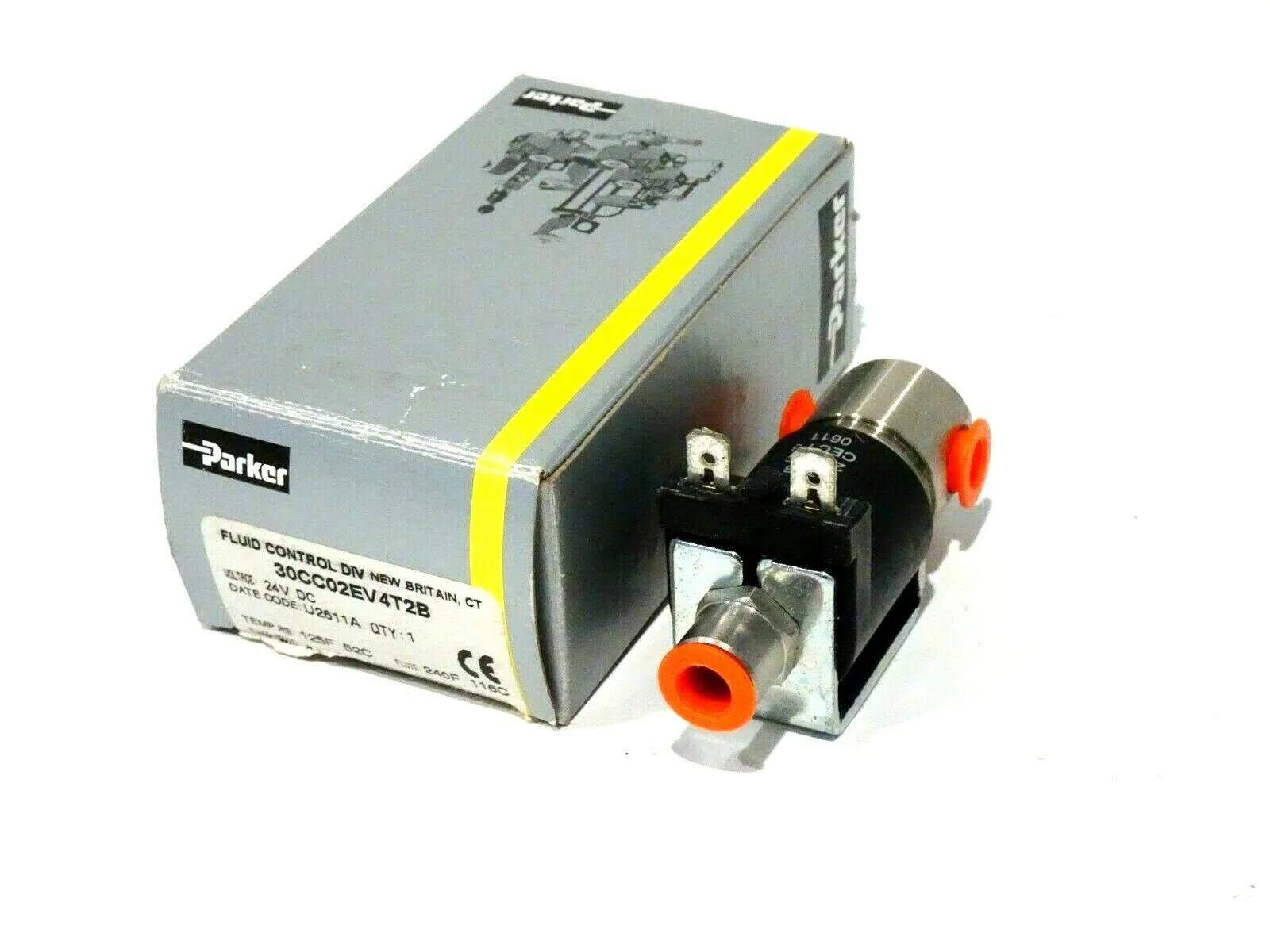 NEW PARKER 30CC02EV4T2B VALVE