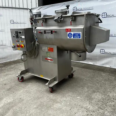 240L S/S JKTD Winkworth U Trough Mixer Type UT240