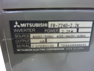 USED MITSUBISHI FR-Z240-2.2K