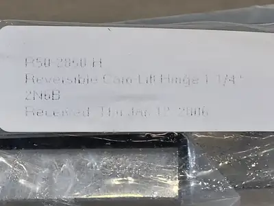 1-1/4" Reversible Cam-Lift Hinge R50-2850-H