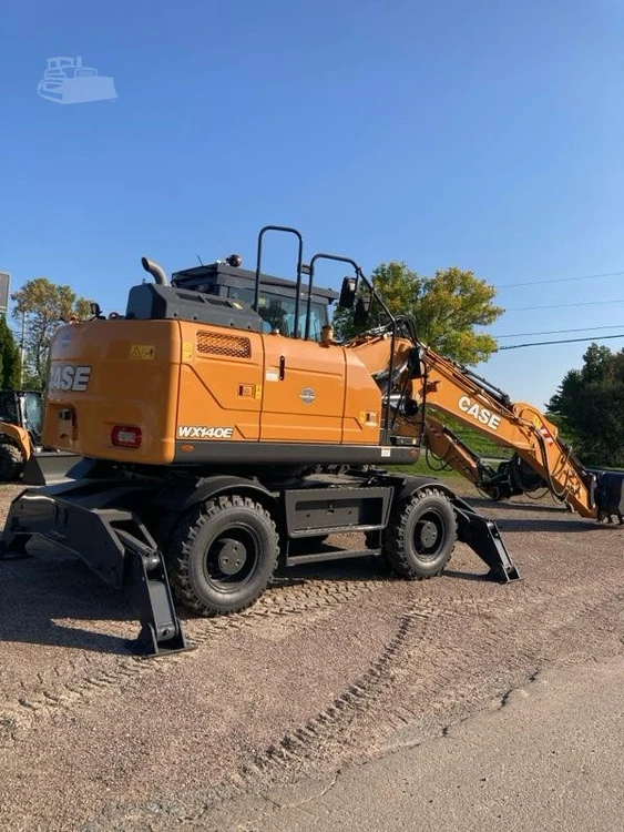 New | in-Stock 2024 CASE WX140E Wheel Excavators Vermont US | Beauregard Equipment #1511207