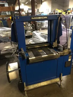 USED 2002 MOSCA AUTOMATIC CROSS STRAPPERS RO-TRI-4 & 2002 RO-TR500-4