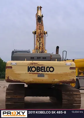 Used 2011 KOBELCO SK 485-8 Crawler Excavators Texas US | Proxy Equipment #1388819