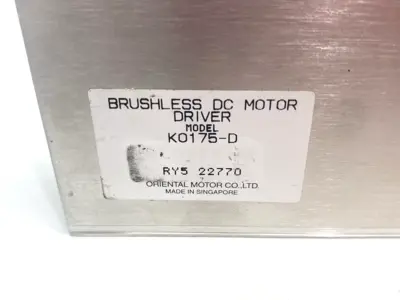 Used Oriental Motor Brushless DC Motor Driver Motor Controllers Michigan US | Maverick Industrial Sales #1400832