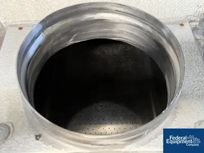 Used Carrier 10.5"W X 10'L Carrier Stainless Steel Fluid Bed Dryer, Model OAD-1260S Fluid Bed Dryers Ohio US | Federal Equipment Company #1338388