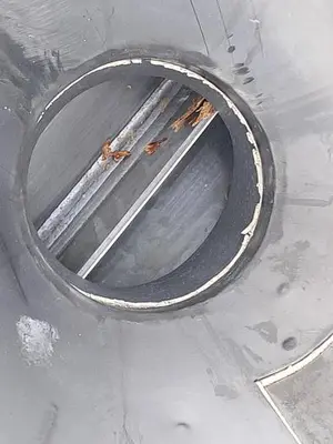 Filter, Receiving Hopper, Shick, 304 Stainless Steel, Airlock Valve, #5991160
